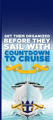 GET THEM ORGANIZED BEFORE THEY SAIL WITH COUNTDOWN TO CRUISE