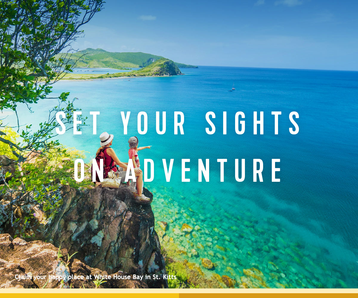 SET YOUR SIGHTS ON ADVENTURE