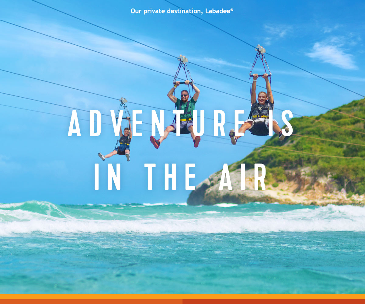 ADVENTURE IS IN THE AIR